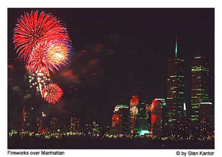 Fireworks Over Manhattan